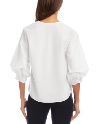 Lantern Sleeve Top