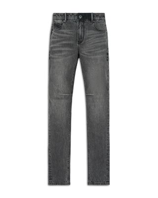 Skinny Whiskered Jeans in Midnight Ash