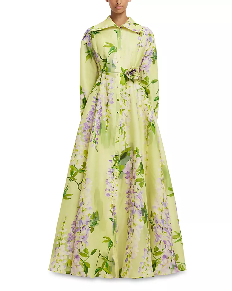 Leo Lin Josephine Silk Gown