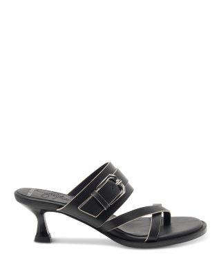 Women's Belted Leather Sandals 