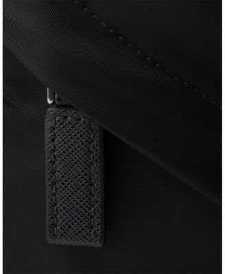 Re-Nylon and Saffiano Leather Backpack