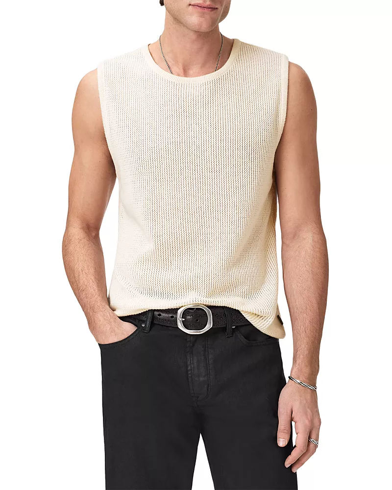 John Varvatos Beaumont Sweater Tank Top