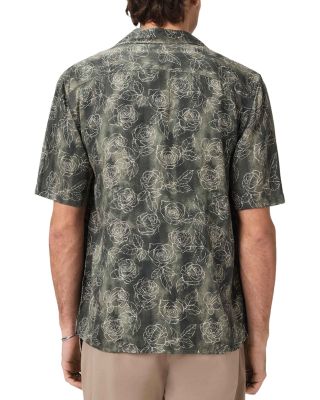 Floral Camp Collar Shirt