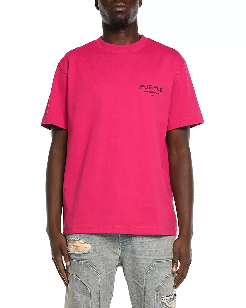 Purple Brand Heavyweight Jersey Short Sleeve Tee