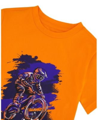 Boys' Organic Cotton Jersey Bmx T-Shirt - Little Kid, Big Kid