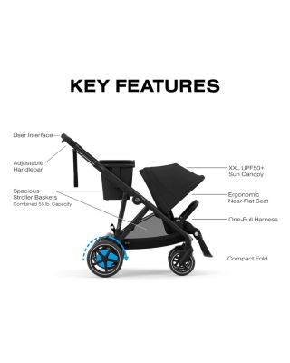eGazelle S Stroller + Cloud G Pro Travel System