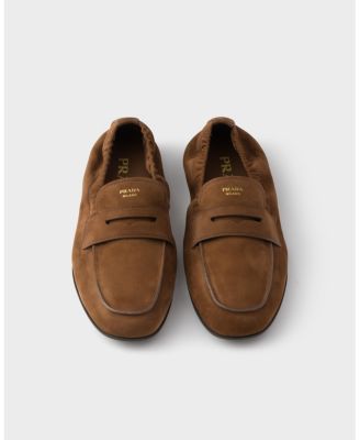  Women's Shuffle Nubuck Leather Loafers