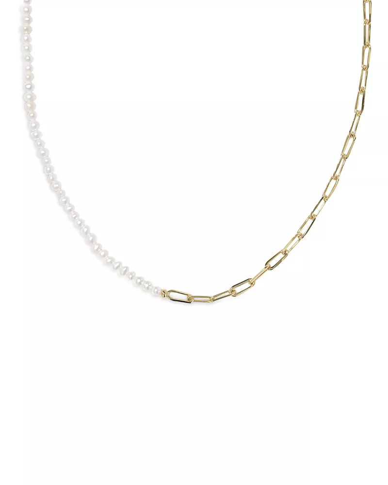 Kendra Scott Markie Half Chain Necklace, 21