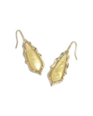 Adriana Scallop Frame Drop Earrings