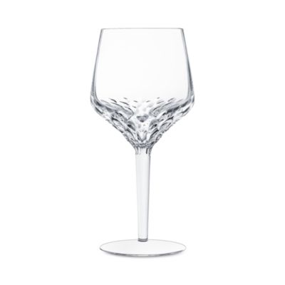 Saint Louis Folia Waterglass #2 In Transparent