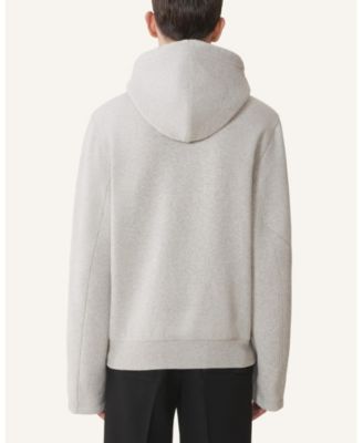  Cotton Fleece and Cashmere Hoodie