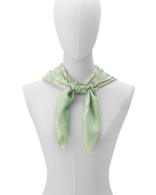 Signature C Square Silk Scarf