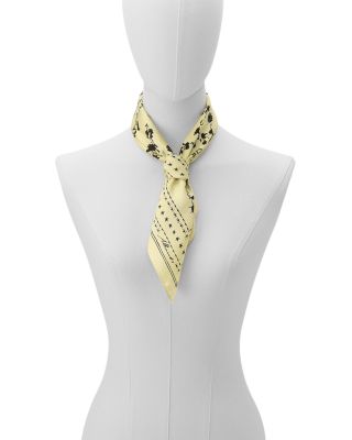 Fleur de Lis Silk Bandana