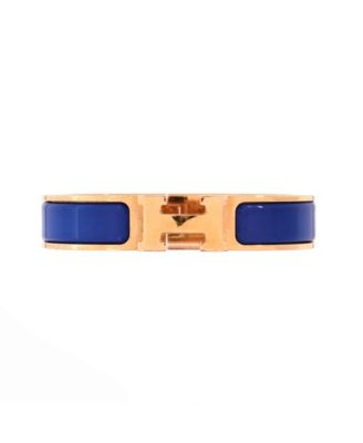 Narrow Clic H Bracelet Enamel