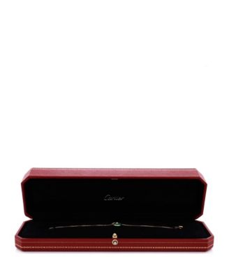  XS Amulette de Cartier Bracelet 18K Gold with Diamond and Chrysoprase