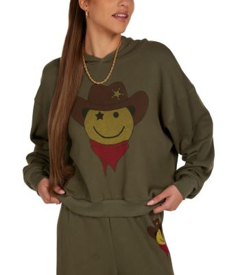 Yvette  Cowboy Happyface Sweater