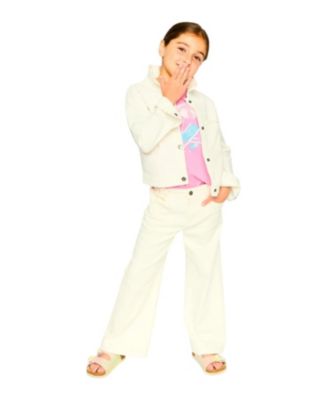 Girls' Wide Leg Jeans - Little Kid