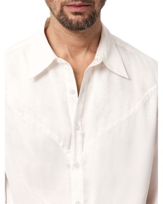 Tom Petty Leopard Jacquard Shirt