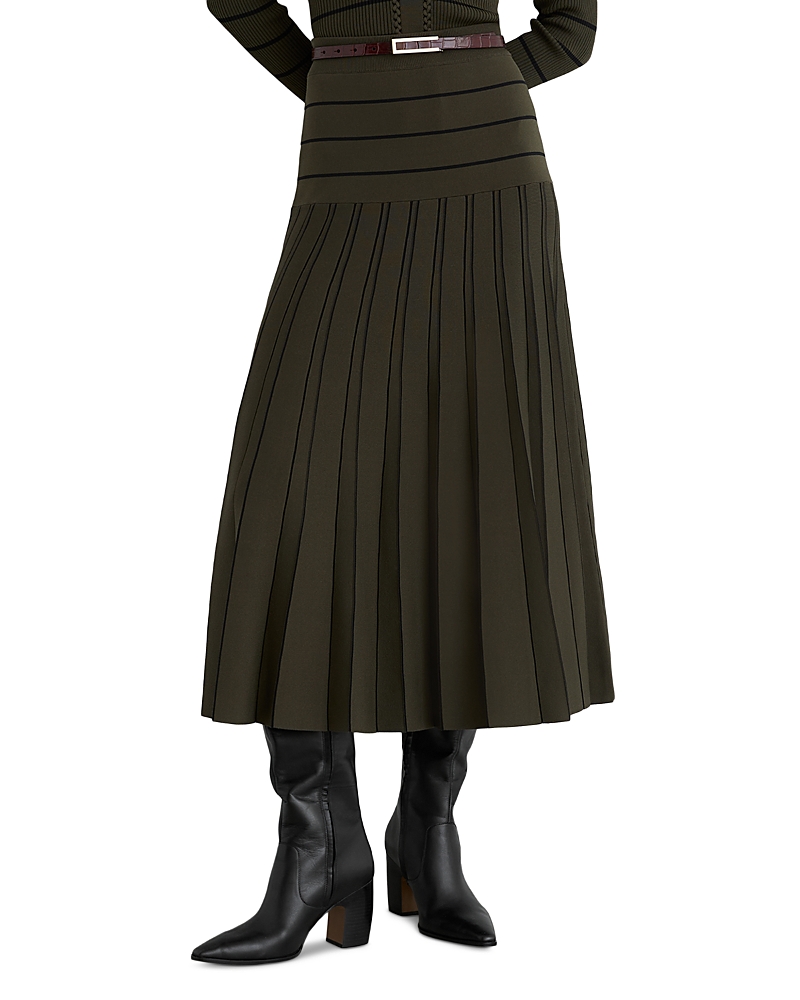 Reiss Alice Pleated Skirt