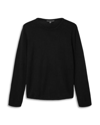 Montclair Long Sleeve Mesh Crewneck Sweater