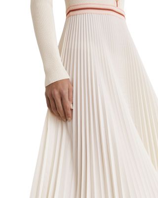 Gaia Knit Woven Mix Dress