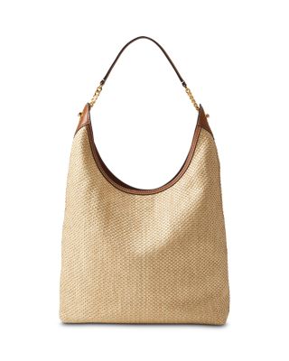 Jour Raffia Shoulder Bag 