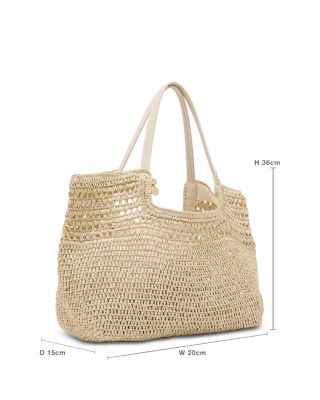 Evelyn Cut Out Crocheted Tote