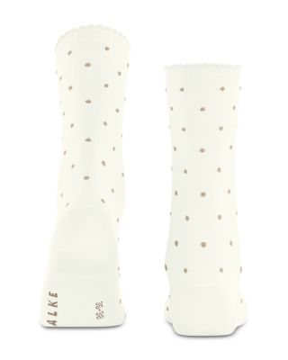 Spike Dot Crew Socks