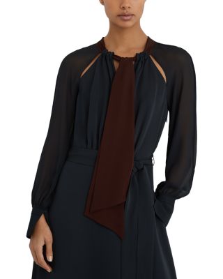 Estella Tie Neck Dress