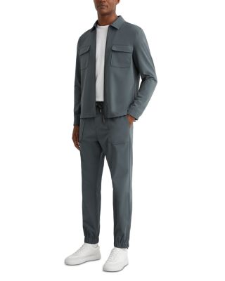 Technical Zip Through Pocket Jacket