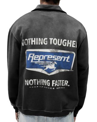 Nothing Faster Quarter Zip Logo Sweatshirt