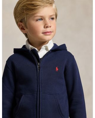 Boys' Fleece Zip-Up Hoodie - Little Kid