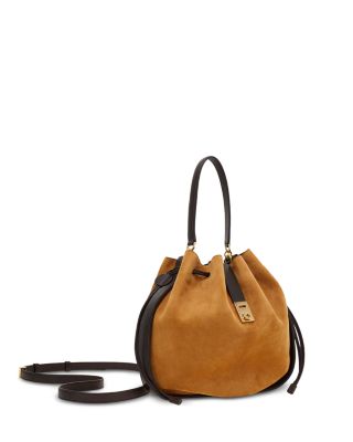 Hug Suede Bucket Bag