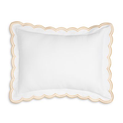 Double Scallop Decorative Pillow, 12" x 16" - Exclusive