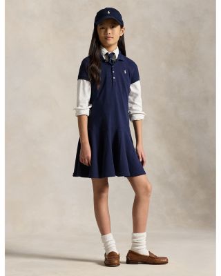 Girls' Polo Dress - Big Kid