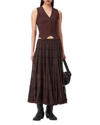 Eva Tiered Maxi Skirt
