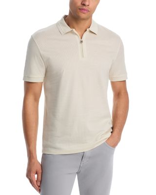 H Paras Quarter Zip Polo Shirt