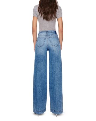 Bex Super Stretch High Rise Wide Leg Jeans