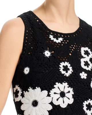 Floral Crochet Dress - Exclusive