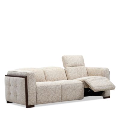 Irina Dual Power Three Seat Fabric Sofa - Exclusive