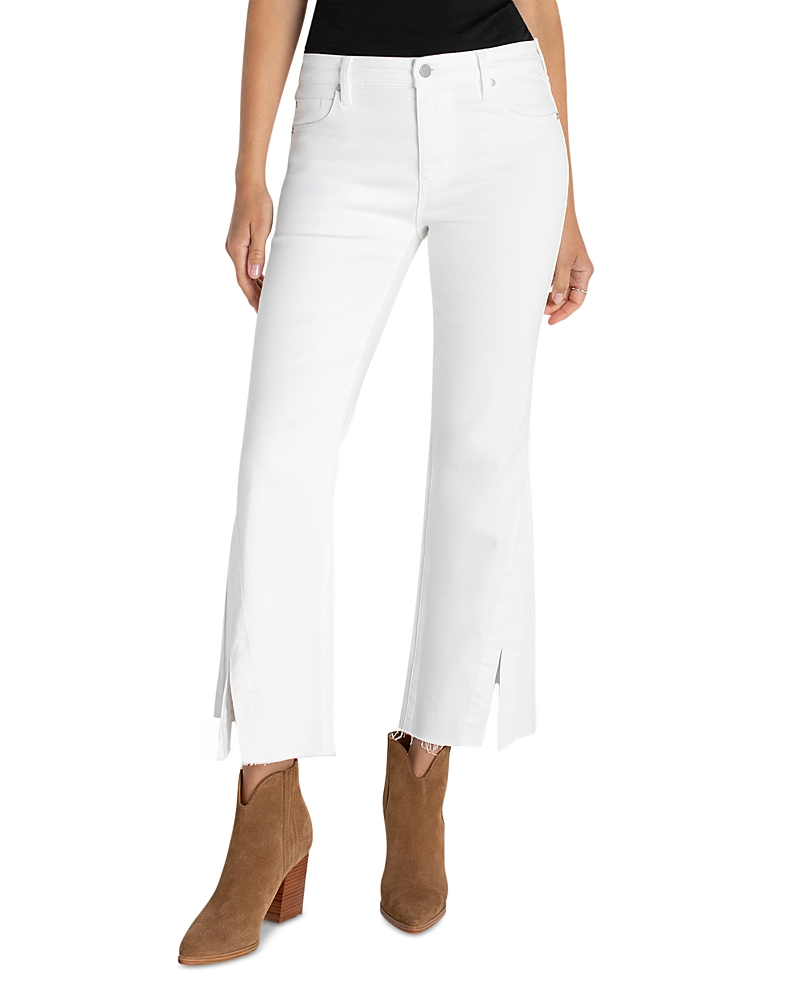 Liverpool Los Angeles Plus Hannah Crop Flare Twisted Slit Pants