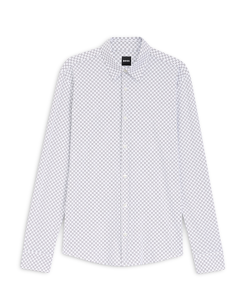 Boss Roan Kent Collar Slim Fit Button Down Shirt