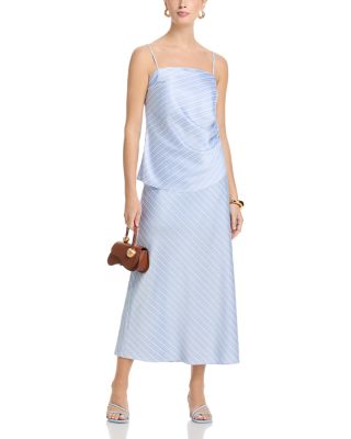 Stripe Tank & Slip Skirt Set - Exclusive