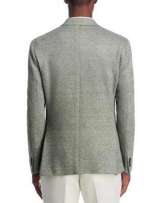 Cotton & Linen Jersey Unstructured Regular Fit Sport Coat - Exclusive