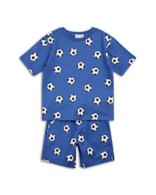 Boys' Soccer Print Tee & Shorts Set - Baby