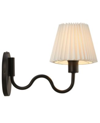  Wave Squiggle Arm Wall Sconce