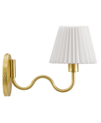 Wave Squiggle Arm Wall Sconce