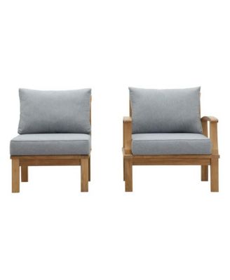  Marina Outdoor Patio Teak, Set of 2