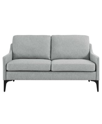  Corland Upholstered Fabric Loveseat