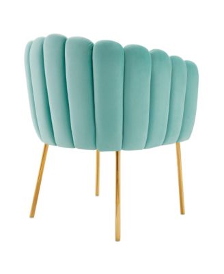  Sanna Channel Tufted Performance Velvet Armchair